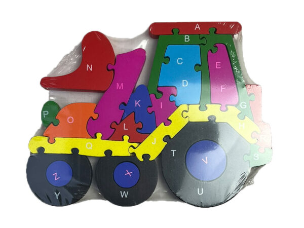Traktor betű kirakó
