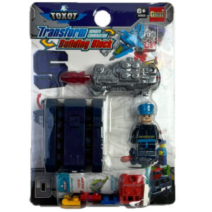 Transform Building Block – 5-ös szám figura (sötétkék)