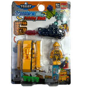 Transform Building Block – 6-os szám figura (sárga)