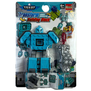 Transform Building Block – 8-as szám figura (világos kék)