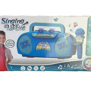 Mini karaoke rádió kék színben