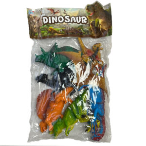Szines dino játékfigura készlet