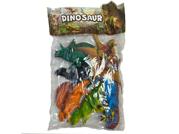 Szines dino játékfigura készlet