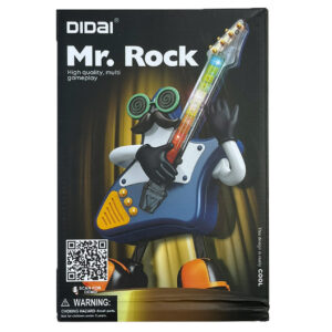 Világító zenélő gitárfigura