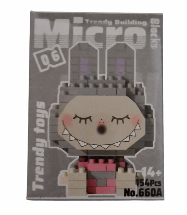 Labubu Lego - Szürke